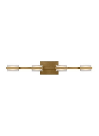 Kamden LED Bath Vanity in Natural Brass (182|700BCKMD4NB-LED930-277)