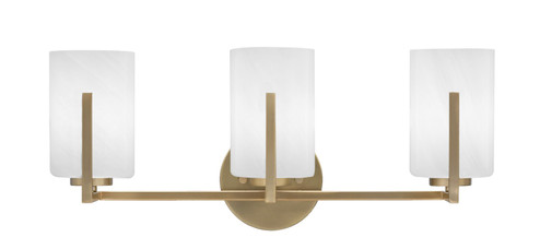 Atlas Three Light Bathroom Lighting in New Age Brass (200|4513-NAB-3001)