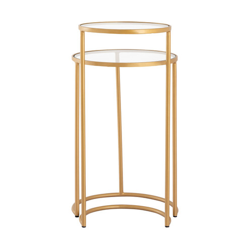 Marino Accent Table in Gold (45|S0805-11201/S2)