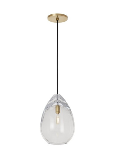 Alina LED Pendant in Natural Brass (182|SLPD278CNB-L)