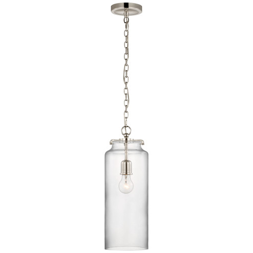 Katie Cylider LED Pendant in Polished Nickel (268|TOB 5227PN/G2-CG)