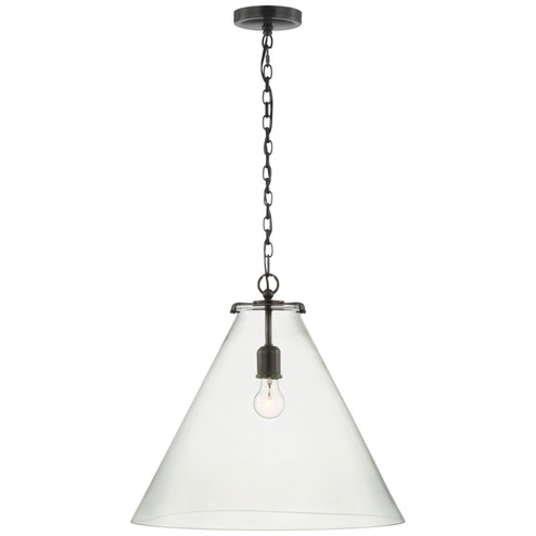 Katie Conical LED Pendant in Bronze (268|TOB 5227BZ/G6-CG)