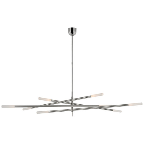 Rousseau LED Chandelier in Polished Nickel (268|KW 5595PN-EC)