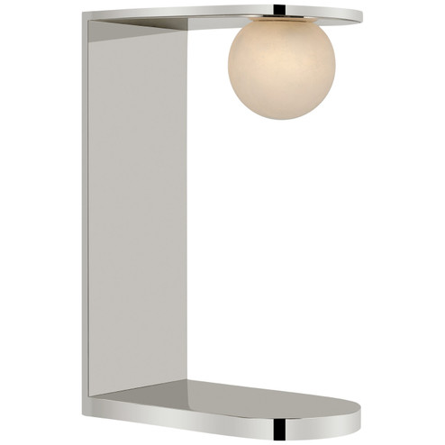 Pertica LED Table Lamp in Polished Nickel (268|KW 3521PN-ALB)