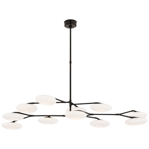 Brindille LED Chandelier in Gun Metal (268|CD 5018GM-WG)