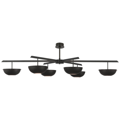 Valencia LED Chandelier in Bronze (268|ARN 5521BZ-BLK)