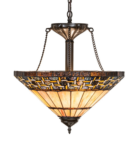 Ilona Three Light Pendant in Mahogany Bronze (57|199070)