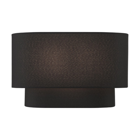 Bainbridge Two Light Wall Sconce in Black (107|50276-04)