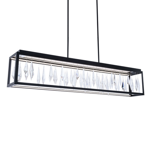 Mirage LED Linear Pendant in Black (529|BPD16254-BK)