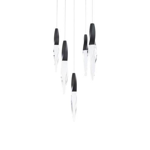 Kindjal LED Pendant in Black (529|BPD13205-BK)