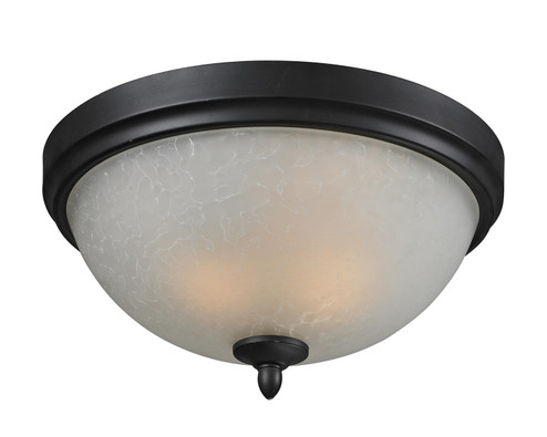 Arshe Three Light Flush Mount in Café Bronze (224|603F3)