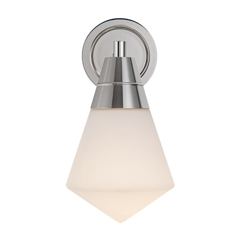 Willard One Light Wall Sconce in Polished Nickel/Opal Matte Glass (452|WV348106PNOP)