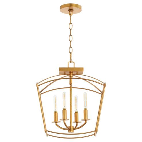 Mantle Four Light Dual Mount in Gold Leaf (19|2812-14-74)