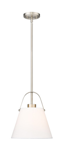 Z-Studio One Light Pendant in Brushed Nickel (224|743P12-BN)