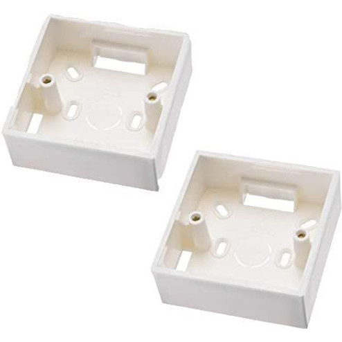 Junction Box For Wall-Mount Controllers in White (418|ULR-T86-JB)