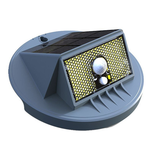 Solar Wall/Step Ligth With Sensor in Grey (418|SOLR-SL1-60K-SEN)