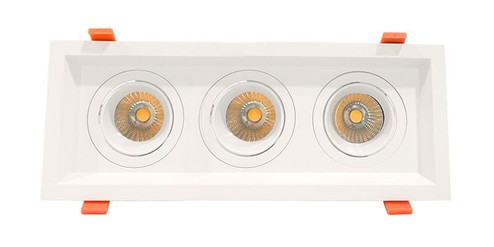 LED Recessed Light in White (418|LRD-10W-50K-WTM3-WH)