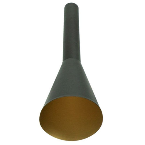 Decorative Cone Reflector in Black And Gold (418|CMC2-DCR-BG)