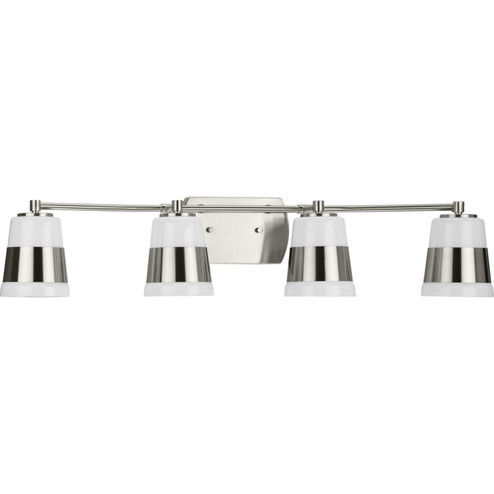 Haven Four Light Bath in Brushed Nickel (54|P300445-009)