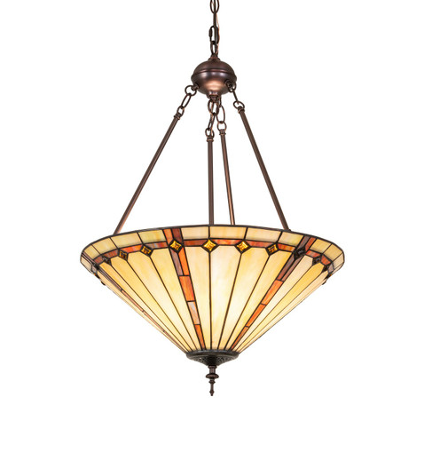 Belvidere Three Light Pendant in Mahogany Bronze (57|265340)