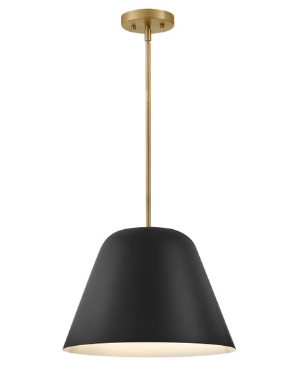 Madi LED Pendant in Lacquered Brass (531|83707LCB-BK)