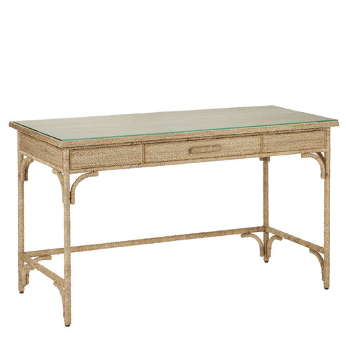 Olisa Desk in Natural/Brown Carafe (142|3000-0245)