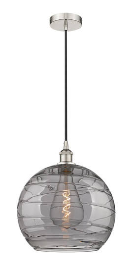 Edison One Light Pendant in Polished Nickel (405|616-1P-PN-G1213-14SM)