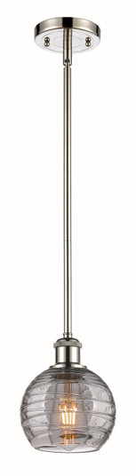 Ballston One Light Mini Pendant in Polished Nickel (405|516-1S-PN-G1213-6SM)