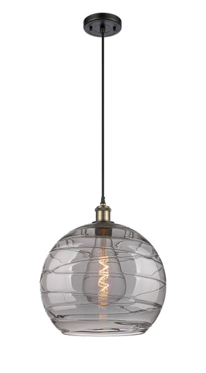 Ballston One Light Pendant in Black Antique Brass (405|516-1P-BAB-G1213-14SM)