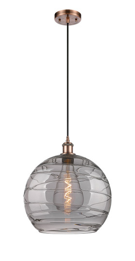 Ballston One Light Pendant in Antique Copper (405|516-1P-AC-G1213-14SM)