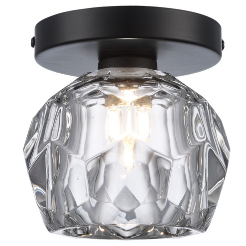 Sequoia One Light Pendant in Black (110|11660 BK)