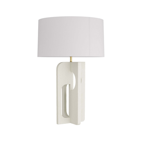 Tevin One Light Table Lamp in Matte Ivory (314|PTC07-SH015)