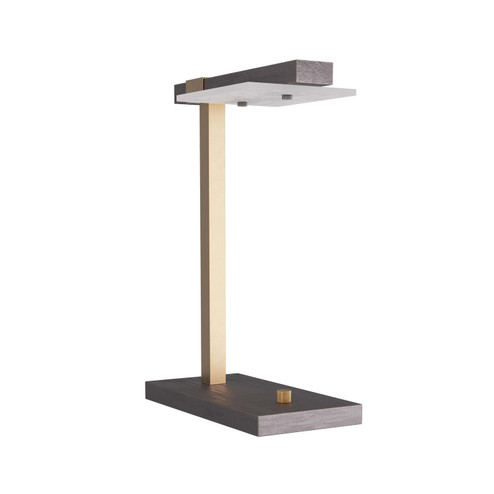 Twain LED Table Lamp in Antique Brass (314|PDC06)