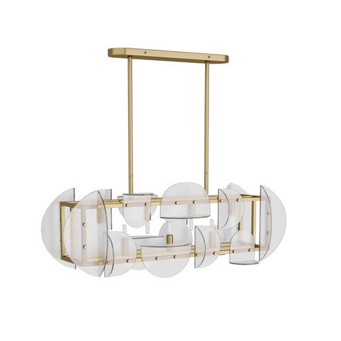 Tilley Seven Light Chandelier in Antique Brass (314|DRI01)