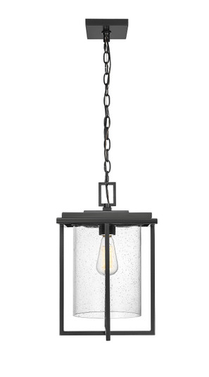 Adair One Light Outdoor Hanging Lantern in Powder Coated Black (59|42625-PBK)