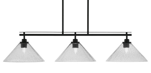 Odyssey Three Light Island Pendant in Matte Black (200|2636-MB-2122)