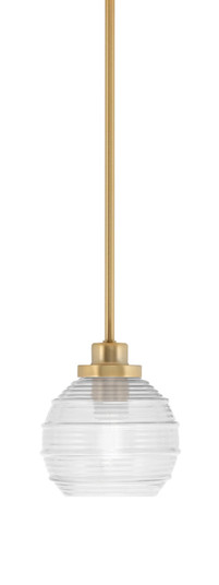 Odyssey One Light Mini Pendant in New Age Brass (200|2601-NAB-5110)