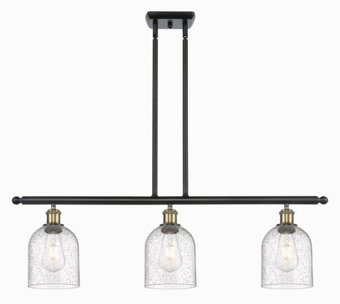 Ballston Three Light Island Pendant in Black Antique Brass (405|516-3I-BAB-G558-6SDY)