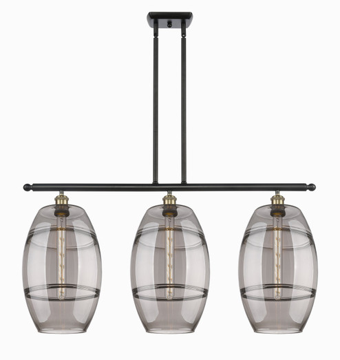 Ballston Three Light Island Pendant in Black Antique Brass (405|516-3I-BAB-G557-10SM)