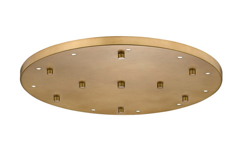 Multi Point Canopy 11 Light Ceiling Plate in Rubbed Brass (224|CP2411R-RB)
