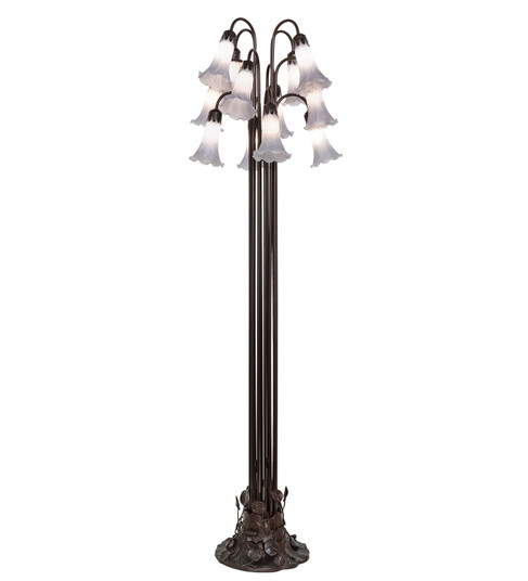 Gray 12 Light Floor Lamp in Mahogany Bronze (57|251696)