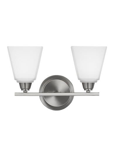 Parkfield Two Light Wall / Bath in Brushed Nickel (454|4413002-962)