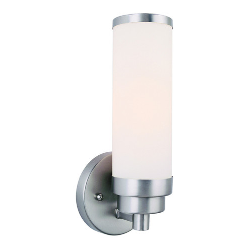 One Light Bath Bracket in Brushed Nickel (112|50012-01-55)