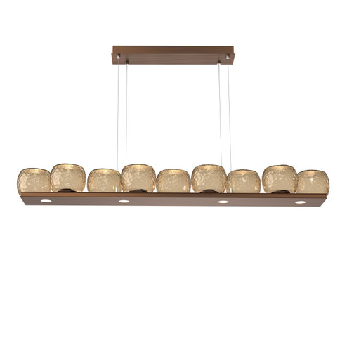 Vessel LED Linear Pendant in Oil Rubbed Bronze (404|PLB0091-0C-RB-B-CA1-L3)