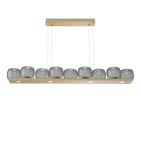 Vessel LED Linear Pendant in Gilded Brass (404|PLB0091-0C-GB-S-CA1-L1)