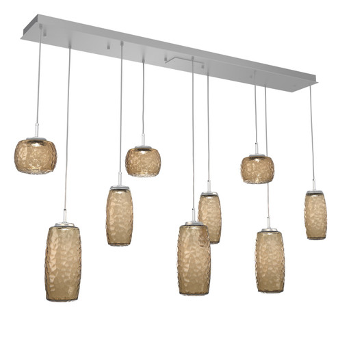 Vessel LED Linear Pendant in Classic Silver (404|PLB0091-09-CS-B-C01-L1)