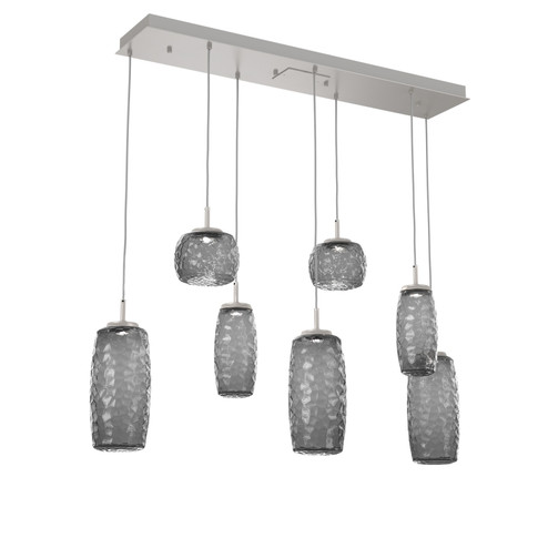 Vessel LED Linear Pendant in Beige Silver (404|PLB0091-07-BS-S-C01-L3)