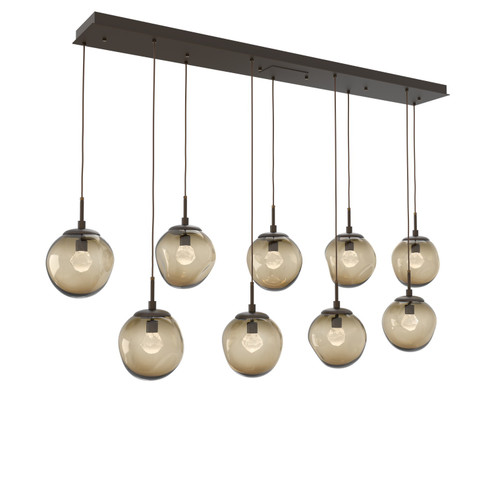 Aster LED Pendant in Flat Bronze (404|PLB0066-09-FB-ZB-C01-L1)