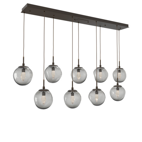 Aster LED Pendant in Flat Bronze (404|PLB0066-09-FB-GS-C01-L1)