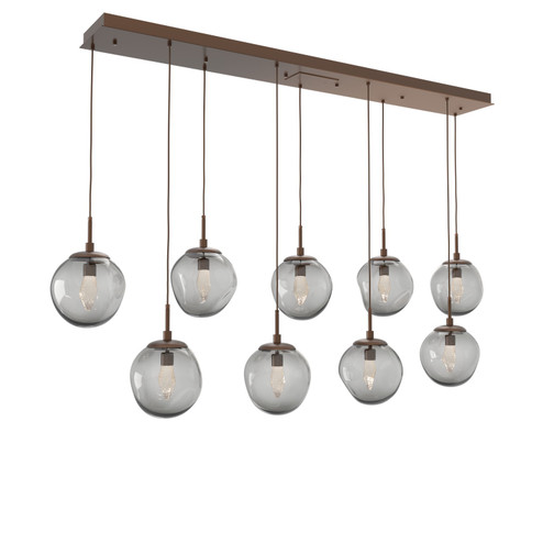 Aster LED Pendant in Burnished Bronze (404|PLB0066-09-BB-GS-C01-L1)